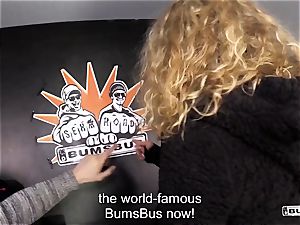 cabooses BUS - German platinum-blonde gets boned rock hard in the van