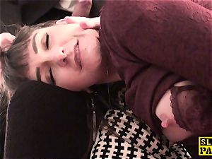 Fingerfucked slave superslut disciplined by her maledom
